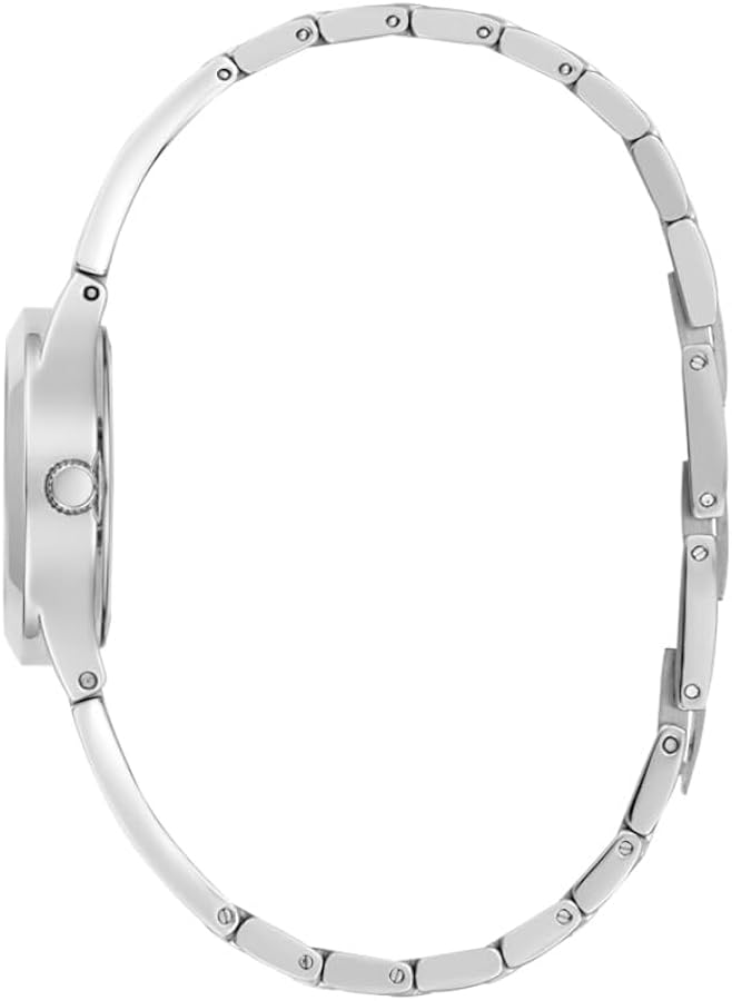 Amazon.co.jp: GUESS レディース 26mm 腕時計, シルバートーン